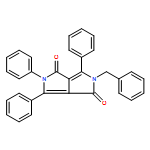 Pyrrolo[3,4-c]pyrrole-1,4-dione,2,5-dihydro-2,3,6-triphenyl-5-(phenylmethyl)-