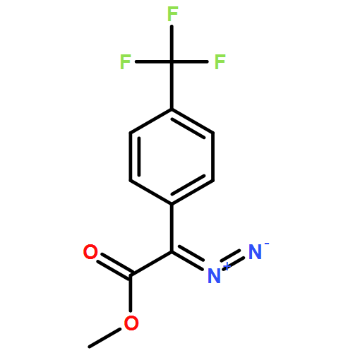 Benzeneacetic acid, α-diazo-4-(trifluoromethyl)-, methyl ester