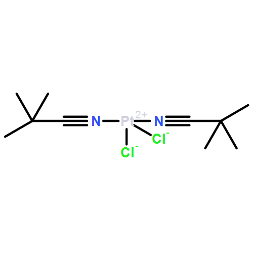 Platinum, dichlorobis(2,2-dimethylpropanenitrile)-