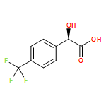 Benzeneacetic acid, α-hydroxy-4-(trifluoromethyl)-, (αR)-