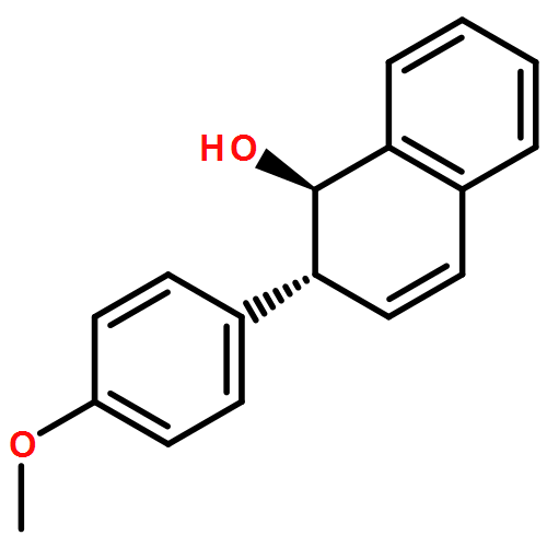 1-Naphthalenol, 1,2-dihydro-2-(4-methoxyphenyl)-, (1R,2R)-rel-