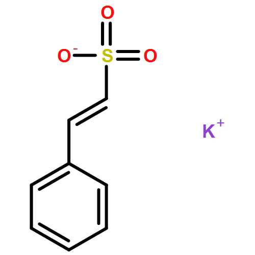 Ethenesulfonic acid, 2-phenyl-, potassium salt, (E)-
