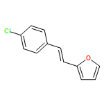 Furan, 2-[2-(4-chlorophenyl)ethenyl]-, (E)-