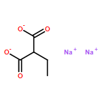 Propanedioic acid, ethyl-, disodium salt