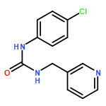 Urea, N-(4-chlorophenyl)-N'-(3-pyridinylmethyl)-