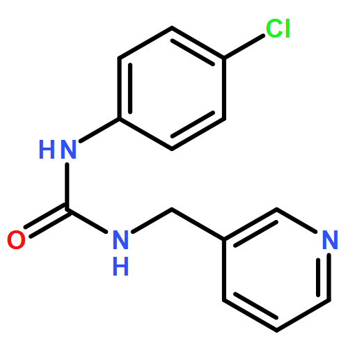 Urea, N-(4-chlorophenyl)-N'-(3-pyridinylmethyl)-