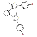 Thiophene, 3,3'-(1-cyclopentene-1,2-diyl)bis[5-(4-bromophenyl)-2-methyl-