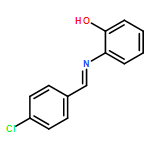 Phenol, 2-[[(4-chlorophenyl)methylene]amino]-