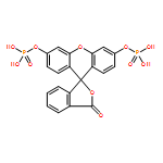 Spiro[isobenzofuran-1(3H),9'-[9H]xanthen]-3-one,3',6'-bis(phosphonooxy)-