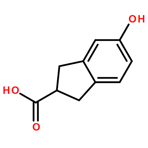 1H-Indene-2-carboxylic acid, 2,3-dihydro-5-hydroxy-