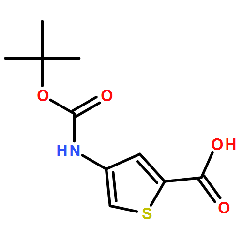 2-Thiophenecarboxylic acid, 4-[[(1,1-dimethylethoxy)carbonyl]amino]-