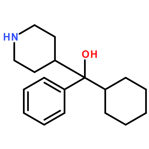 4-Piperidinemethanol, α-cyclohexyl-α-phenyl-