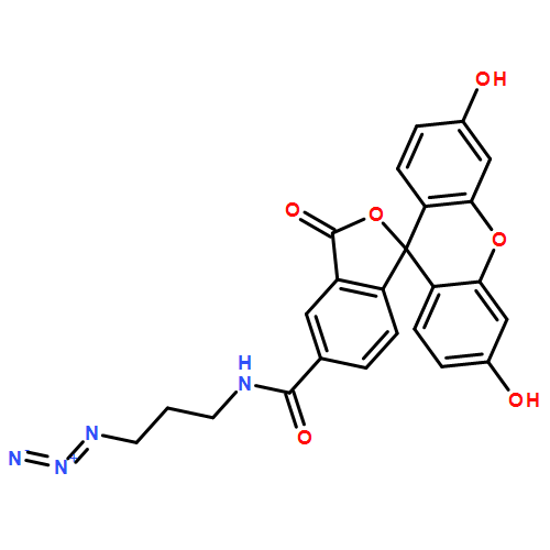 Spiro[isobenzofuran-1(3H),9'-[9H]xanthene]-5-carboxamide, N-(3-azidopropyl)-3',6'-dihydroxy-3-oxo-