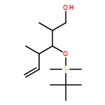 5-Hexen-1-ol, 3-[[(1,1-dimethylethyl)dimethylsilyl]oxy]-2,4-dimethyl-, (2S,3S,4S)-
