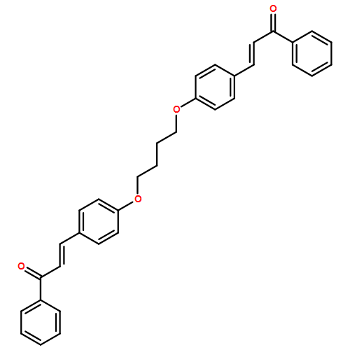 2-Propen-1-one, 3,3'-[1,4-butanediylbis(oxy-4,1-phenylene)]bis[1-phenyl-, (2E,2'E)- (9CI)