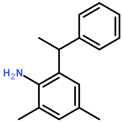Benzenamine, 2,4-dimethyl-6-(1-phenylethyl)-