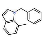 1H-Indole, 7-methyl-1-(phenylmethyl)-