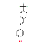 Phenol, 4-[2-[4-(trifluoromethyl)phenyl]ethenyl]-, (E)-