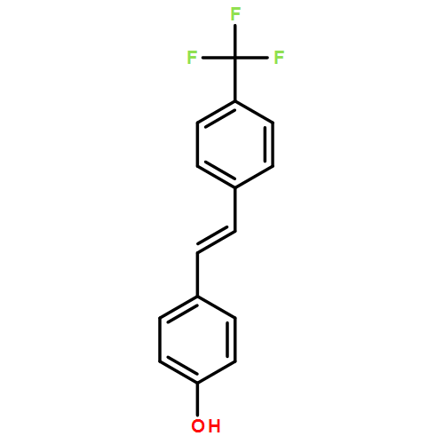 Phenol, 4-[2-[4-(trifluoromethyl)phenyl]ethenyl]-, (E)-