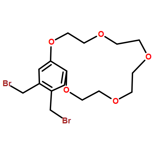 1,4,7,10,13-Benzopentaoxacyclopentadecin, 15,16-bis(bromomethyl)-2,3,5,6,8,9,11,12-octahydro-