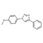 1H-1,2,3-Triazole, 1-(4-methoxyphenyl)-4-phenyl-