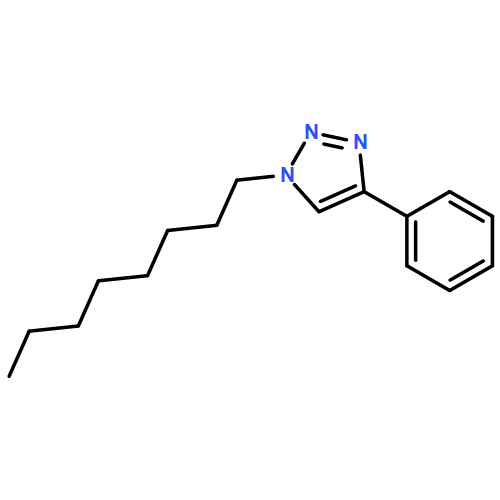 1H-1,2,3-Triazole, 1-octyl-4-phenyl-