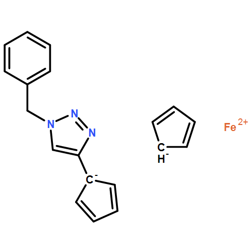 Ferrocene, [1-(phenylmethyl)-1H-1,2,3-triazol-4-yl]-