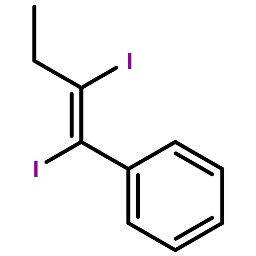 Benzene, (1,2-diiodo-1-butenyl)-, (E)-