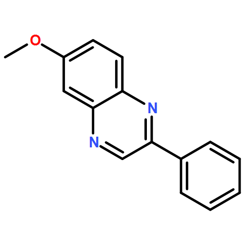Quinoxaline, 6-methoxy-2-phenyl-