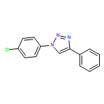 1H-1,2,3-Triazole, 1-(4-chlorophenyl)-4-phenyl-