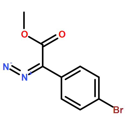 Benzeneacetic acid, 4-bromo-α-diazo-, methyl ester