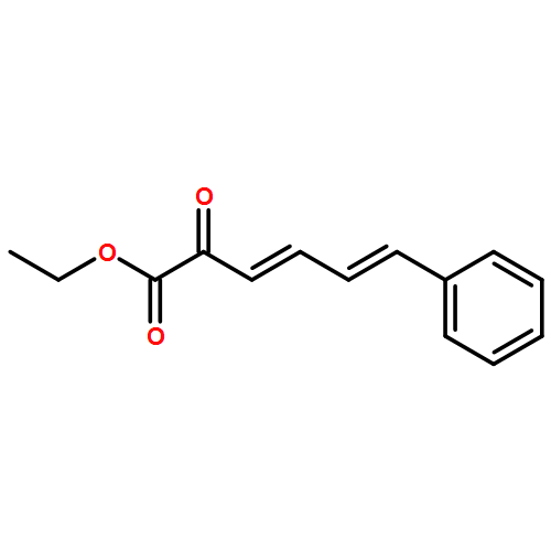 3,5-Hexadienoic acid, 2-oxo-6-phenyl-, ethyl ester, (3E,5E)-