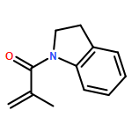 2-Propen-1-one, 1-(2,3-dihydro-1H-indol-1-yl)-2-methyl-