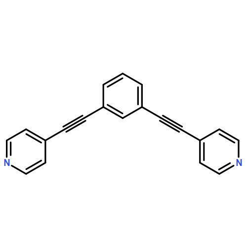 Pyridine, 4,4'-(1,3-phenylenedi-2,1-ethynediyl)bis-