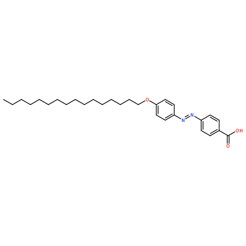 Benzoic acid, 4-[2-[4-(hexadecyloxy)phenyl]diazenyl]-