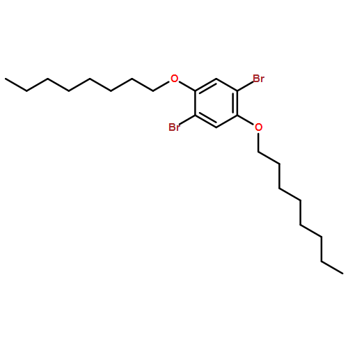 Benzene, 1,4-dibromo-2,5-bis(octyloxy)-