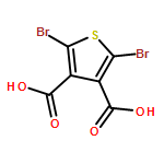 3,4-Thiophenedicarboxylic acid, 2,5-dibromo-
