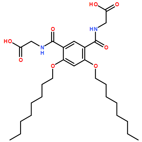 Glycine, N,N'-[[4,6-bis(octyloxy)-1,3-phenylene]dicarbonyl]bis-