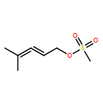 2,3-Pentadien-1-ol, 4-methyl-, 1-methanesulfonate