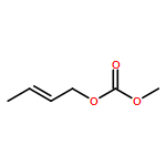 Carbonic acid, 2-butenyl methyl ester, (E)-