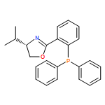 Oxazole,2-[2-(diphenylphosphino)phenyl]-4,5-dihydro-4-(1-methylethyl)-, (4S)-