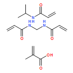 2-Propenoic acid, 2-methyl-, polymer with N,N'-methylenebis[2-propenamide] and N-(1-methylethyl)-2-propenamide