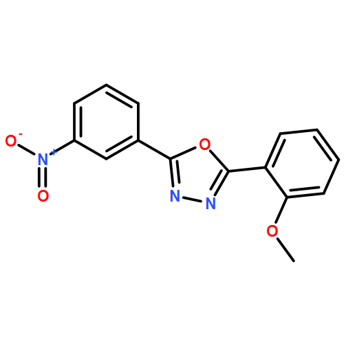 1,3,4-Oxadiazole, 2-(2-methoxyphenyl)-5-(3-nitrophenyl)-