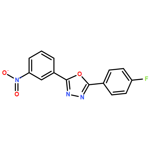 1,3,4-Oxadiazole, 2-(4-fluorophenyl)-5-(3-nitrophenyl)-