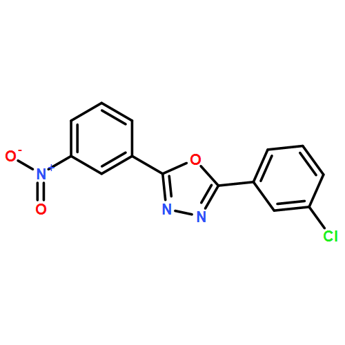 1,3,4-Oxadiazole, 2-(3-chlorophenyl)-5-(3-nitrophenyl)-