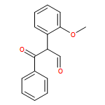 Benzenepropanal, α-(2-methoxyphenyl)-β-oxo-