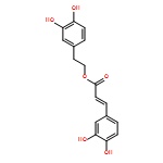 2-Propenoic acid, 3-(3,4-dihydroxyphenyl)-, 2-(3,4-dihydroxyphenyl)ethyl ester