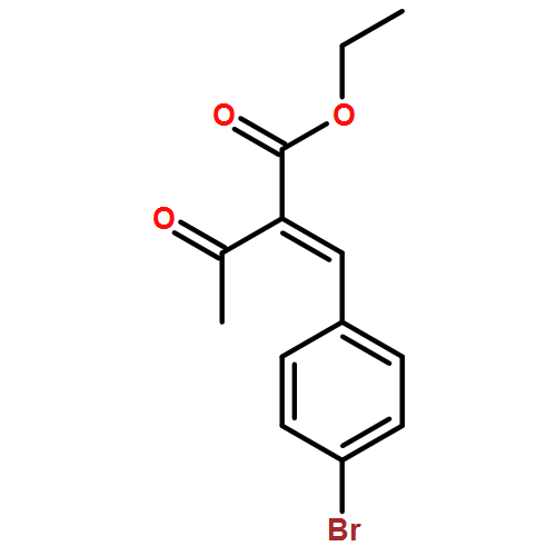 Butanoic acid, 2-[(4-bromophenyl)methylene]-3-oxo-, ethyl ester