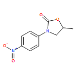 2-Oxazolidinone, 5-methyl-3-(4-nitrophenyl)-