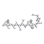 L-Lysine, L-arginyl-L-glutaminyl-L-isoleucyl-L-lysyl-L-isoleucyl-L-tryptophyl-L-phenylalanyl-L-glutaminyl-L-asparaginyl-L-arginyl-L-arginyl-L-methionyl-L-lysyl-L-tryptophyl-L-lysyl-